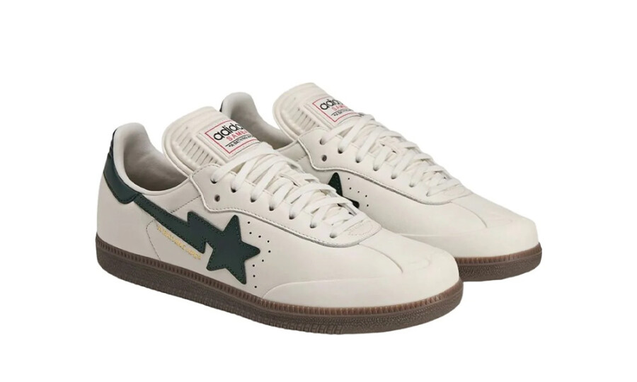 adidas Samba Bape World Cup Pack White Forest - KJ8852