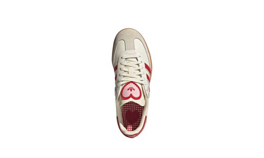 adidas Samba OG Valentine's Day Cream White Scarlet (2026) (GS) - KI6679