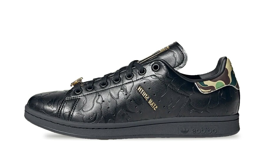 BAPE x adidas Stan Smith '30th Anniversary Black' - IG1116