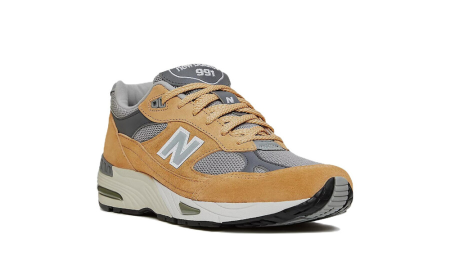 New Balance 991 MiUK Tan Grey Dark Grey