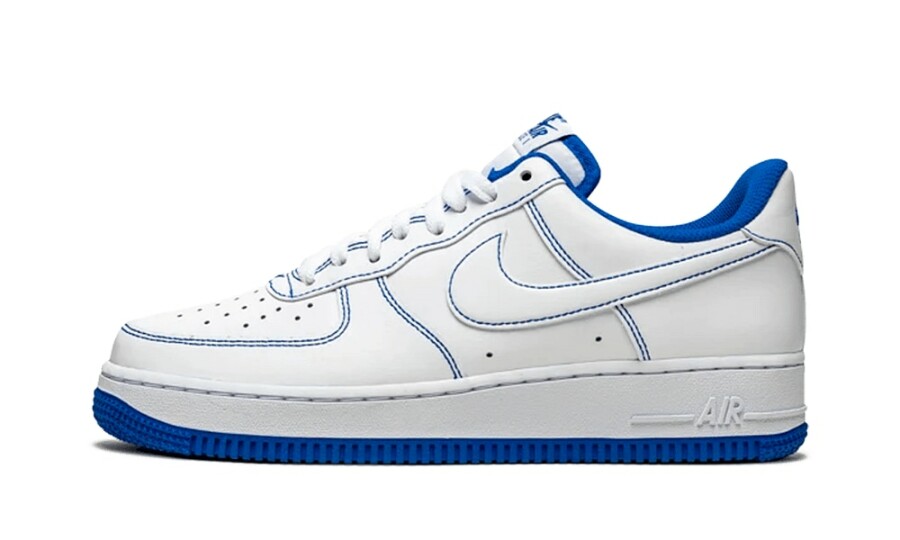 Nike Air Force 1 Low Contrast Stitch Game Royal - CV1724-101