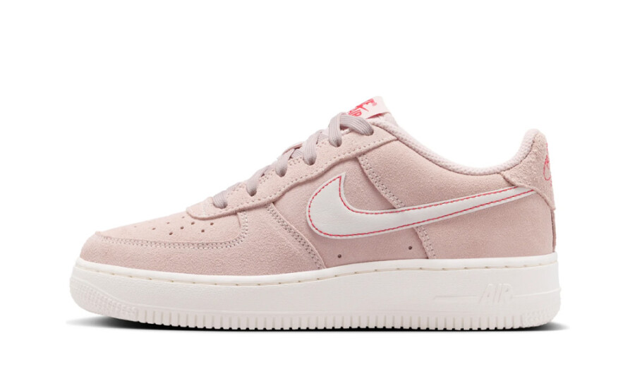 Nike Air Force 1 Low LV8 Silt Red University Red Sail (GS)