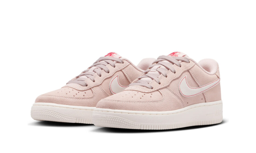 Nike Air Force 1 Low LV8 Silt Red University Red Sail (GS)