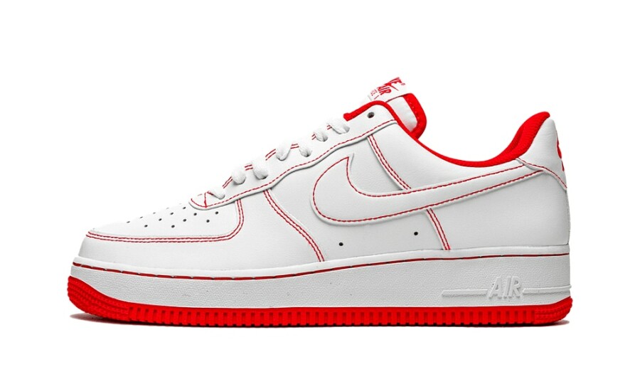 Nike Air Force 1 Low White Red - CV1724-100