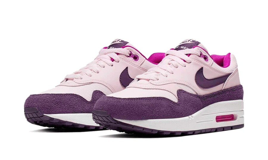 Ver a través de equilibrado loto Comprar Nike Air Max 1 Light Soft Pink Grand Purple (W) - 319986-610