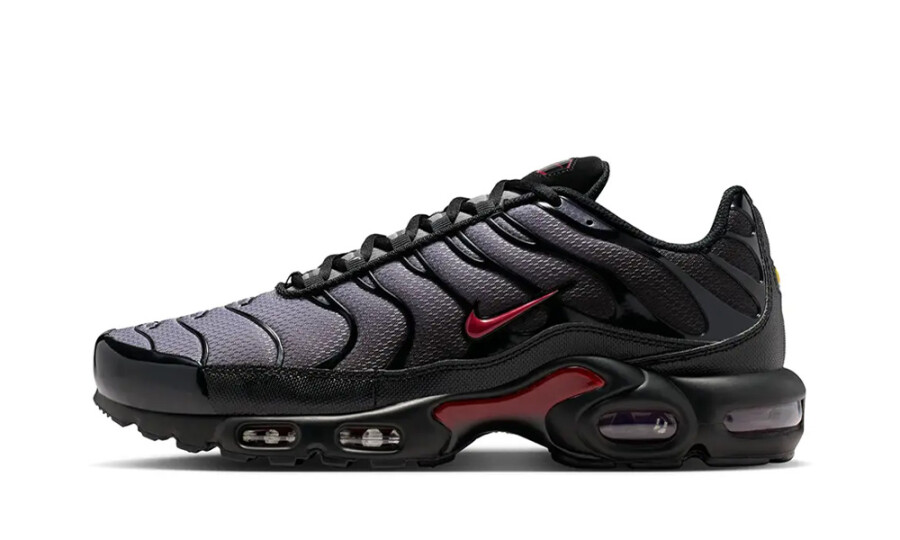 Nike Air Max Plus Black Pencil Point Team Crimson
