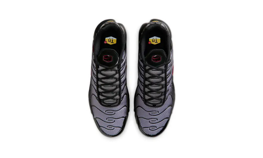 Nike Air Max Plus Black Pencil Point Team Crimson
