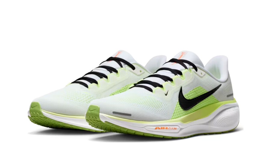 Nike Air Zoom Pegasus 41 White Volt Ice Black