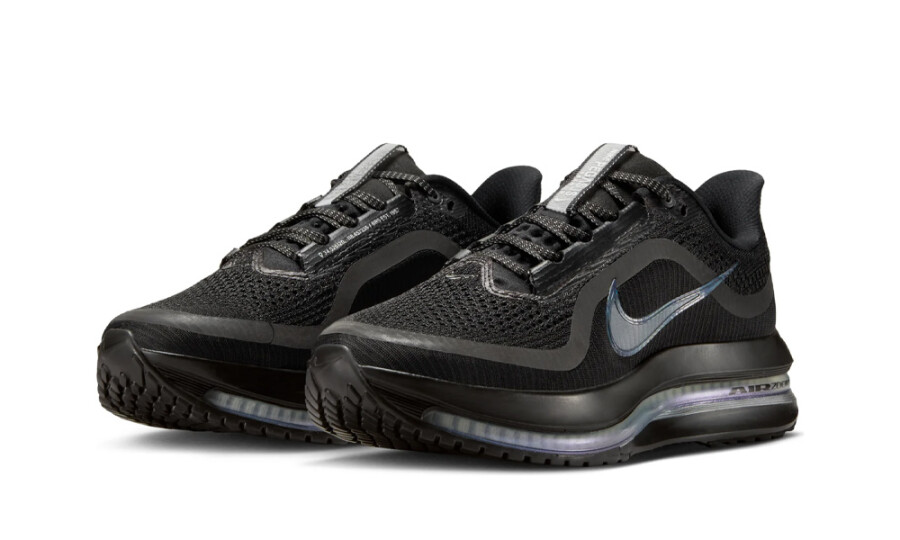 Nike Air Zoom Pegasus Premium Black Metallic Silver (Women's)