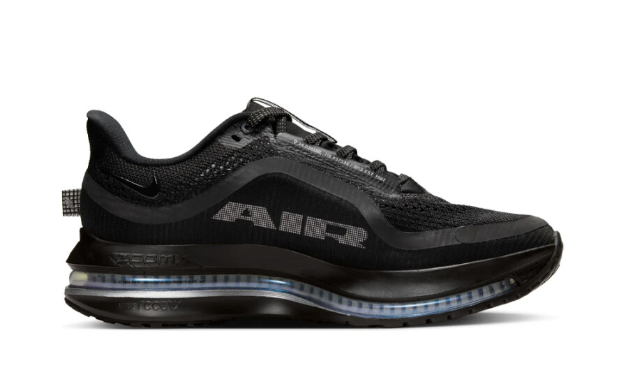Nike Air Zoom Pegasus Premium Black Metallic Silver (Women's)