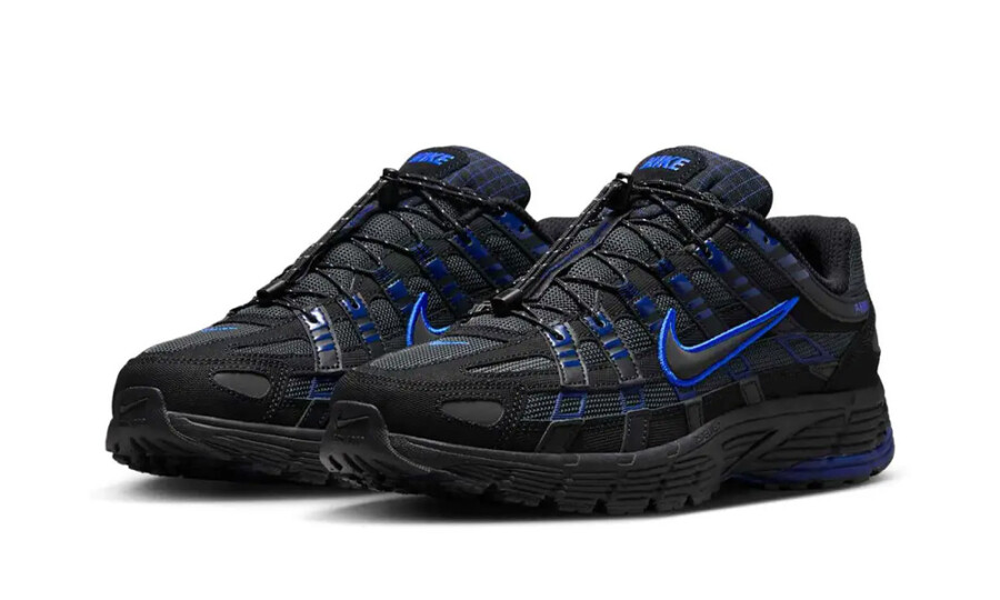 Nike P-6000 Black Anthracite Blue Void