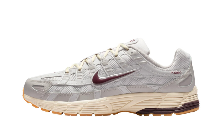 Nike P-6000 College Grey Burgundy Crush