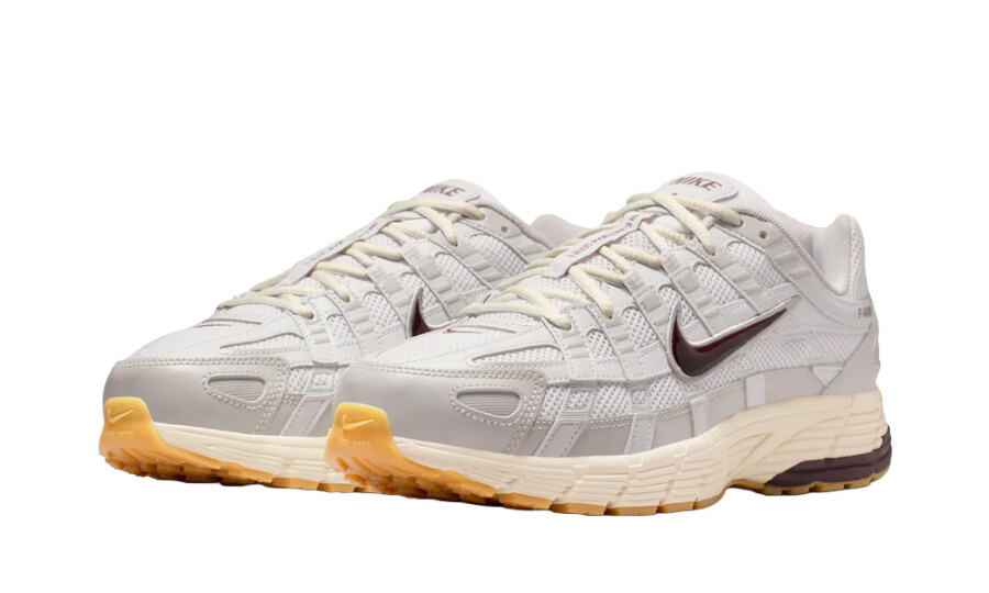 Nike P-6000 College Grey Burgundy Crush