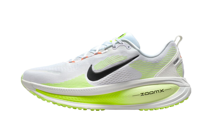 Nike Vomero 18 White Barely Volt Black