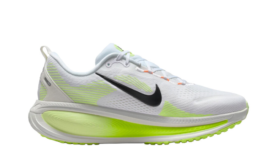 Nike Vomero 18 White Barely Volt Black