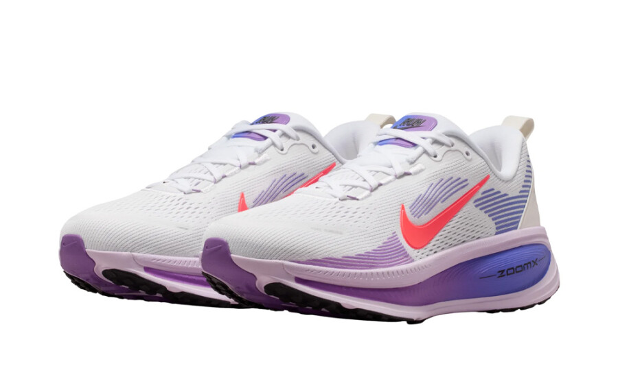 Nike Vomero 18 White Violet Mist Sapphire Lava (Women's)