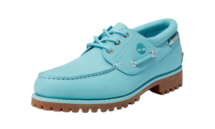 Timberland 3-Eye Classic Lug Boat Shoe Jacquemus Aqua Nubuck