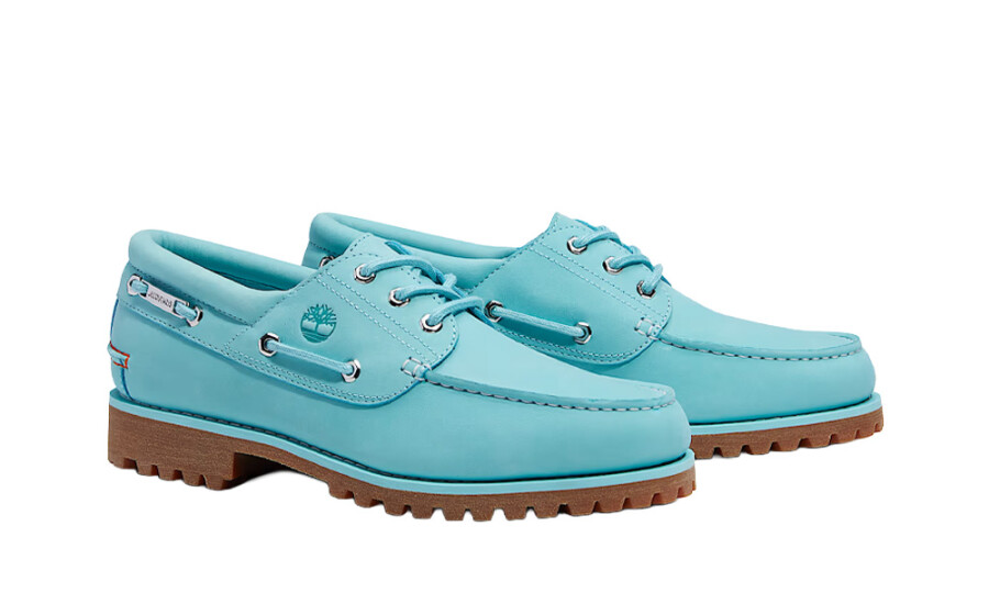 Timberland 3-Eye Classic Lug Boat Shoe Jacquemus Aqua Nubuck