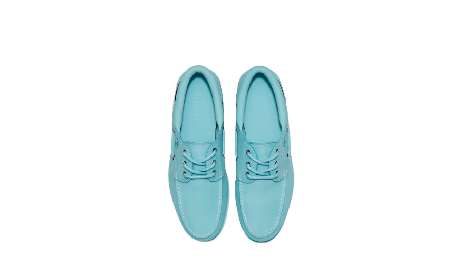 Timberland 3-Eye Classic Lug Boat Shoe Jacquemus Aqua Nubuck
